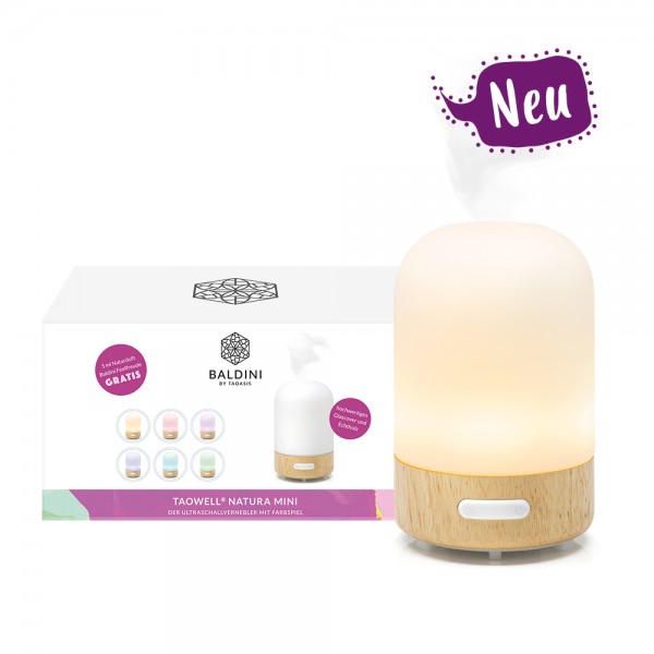 Taowell Natura Mini - Dyfuzor zapachowy z 5 ml komp. Feelfreude (Poczuj radość) NOWOŚĆ Taowell Natura Mini - Dyfuzor zapachowy z 5 ml komp. Feelfreude (Poczuj radość) NOWOŚĆ